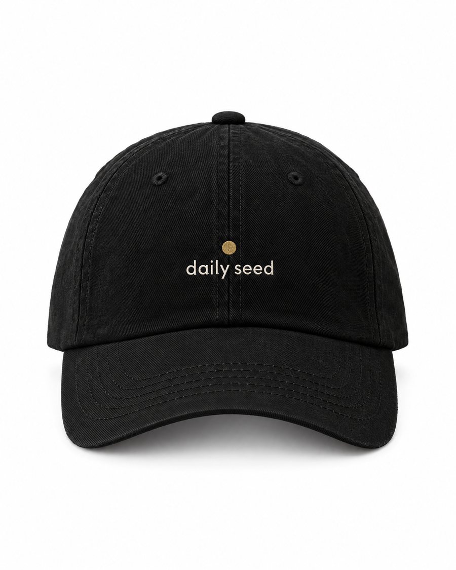 Dad hat, black